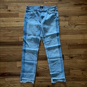 Just Black Light Blue Straight Leg Jeans